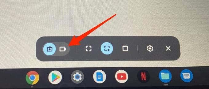 Come registrare lo schermo su un Chromebook