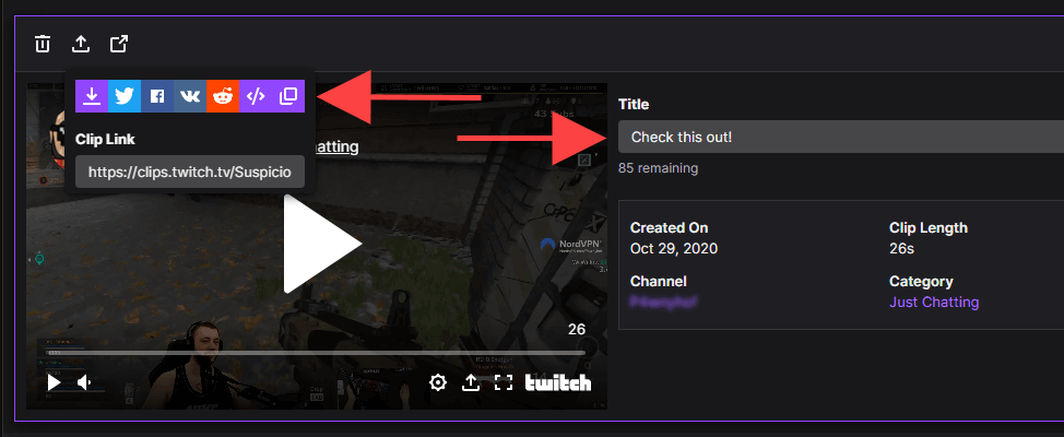 Comment clipser sur Twitch