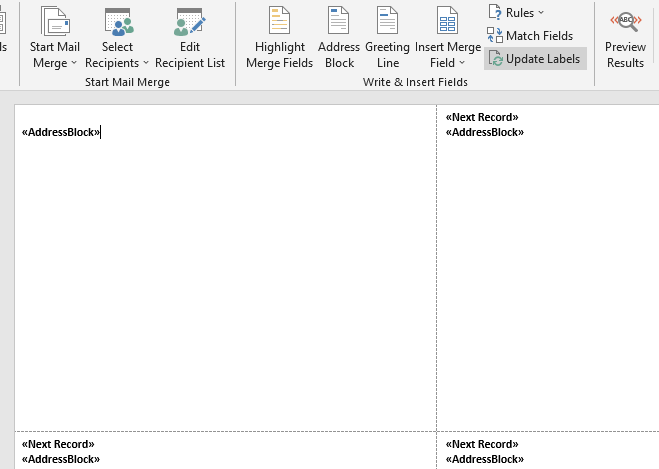 Cómo usar Combinar correspondencia en Word para crear cartas, etiquetas y sobres