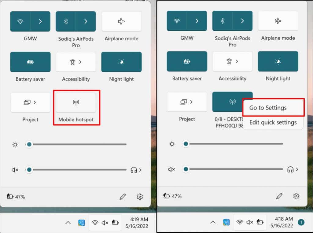 วิธีแชร์การเชื่อมต่อเครือข่าย Wi-Fi ใน Windows 11