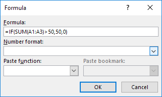 Formules maken en gebruiken in tabellen in Word