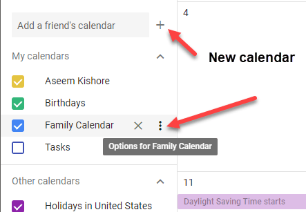 Cómo compartir un calendario de Google