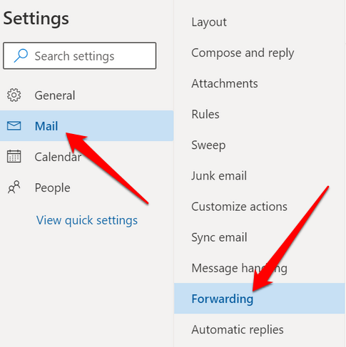 Cum să redirecționați e-mailurile Outlook către Gmail