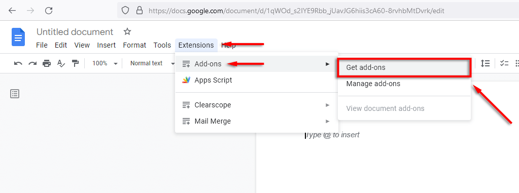Afdrukken op een envelop met Google Docs