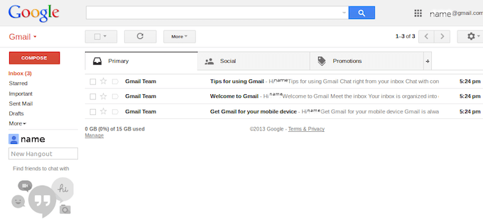 Come arrivare a Posta in arrivo zero in Gmail
