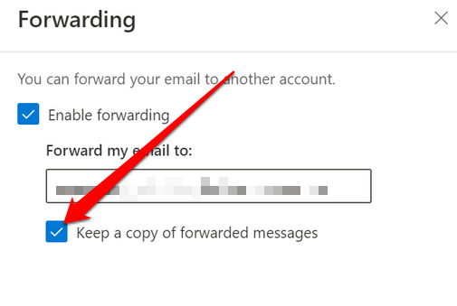 So leiten Sie Outlook-E-Mails an Gmail weiter