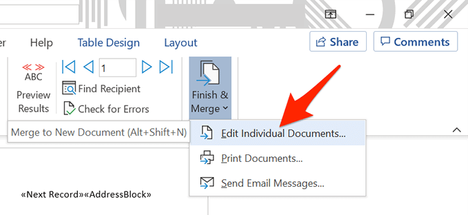 Cara Membuat Label dalam Word daripada Hamparan Excel