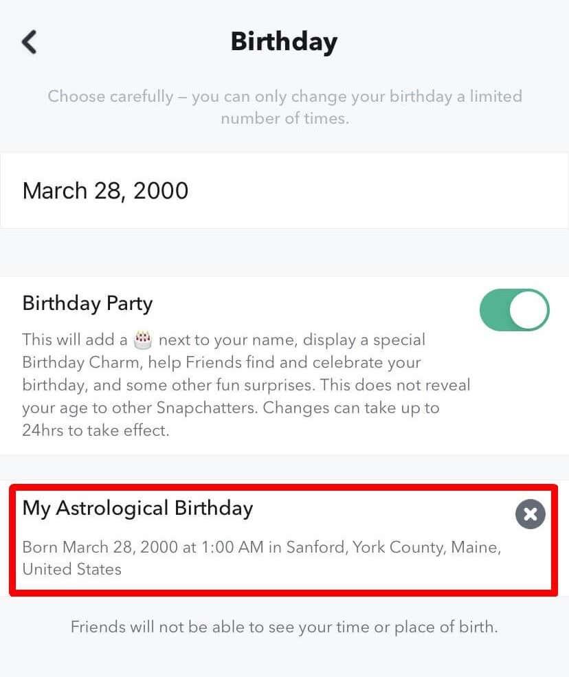 Come utilizzare il profilo astrologico su Snapchat