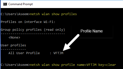 So zeigen Sie gespeicherte WLAN-Passwörter unter Windows 7, 8 und 10 an