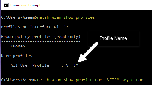 Cum să vizualizați parolele WiFi salvate pe Windows 7, 8 și 10