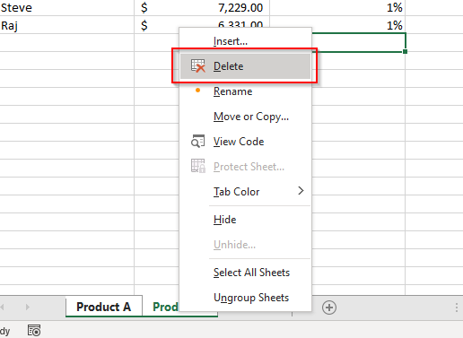 Cara Menghimpunkan Lembaran Kerja dalam Excel
