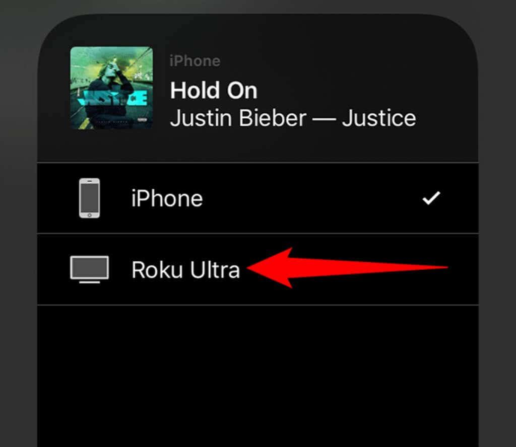 Cómo usar AirPlay en Roku