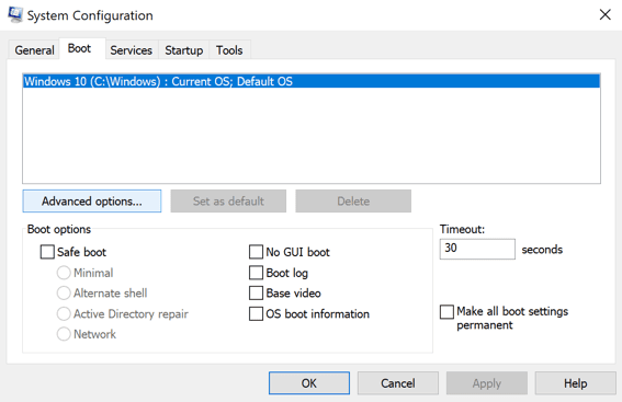 안전 모드에서 Windows 10을 시작하는 방법