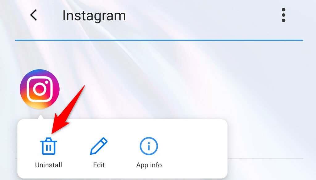 Comment réparer "Impossible de charger l'image.  Appuyez pour réessayer "Erreur Instagram