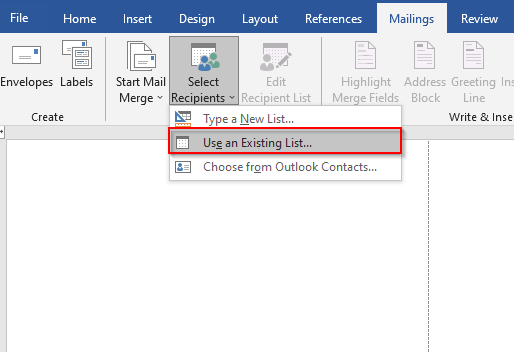 How to Use Mail Merge in Word to Create Letters, Labels, and Envelopes