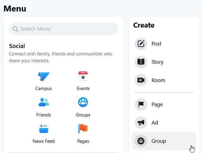 Facebook에서 그룹 페이지를 만들고 관리하는 방법