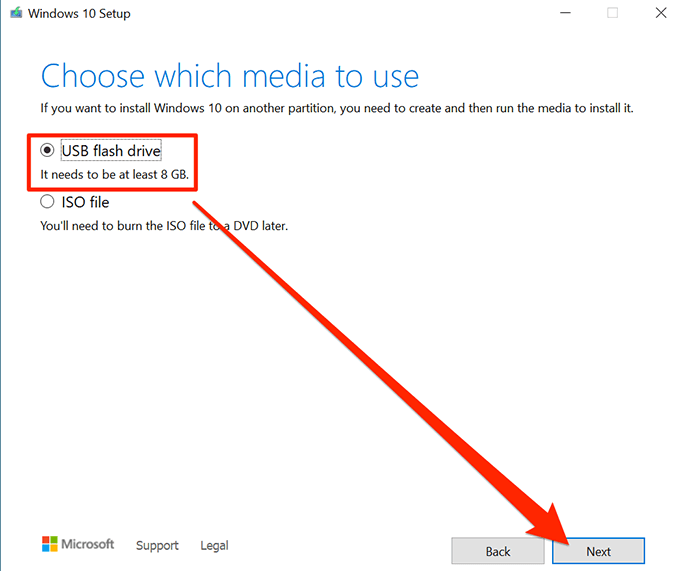 Comment créer un lecteur de récupération USB amorçable Windows 10