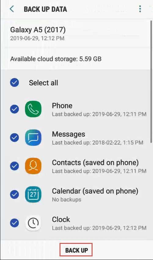 Como fazer backup do seu telefone Android