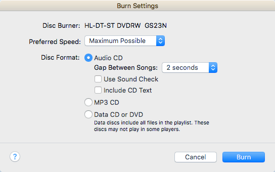 Como gravar um DVD em um Mac