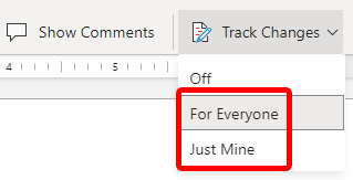 Word の変更を追跡する方法 (オンライン、モバイル、およびデスクトップ)