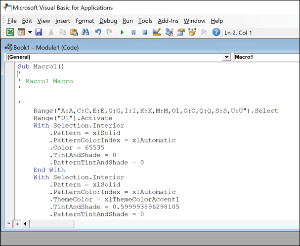 Cómo grabar una macro en Excel