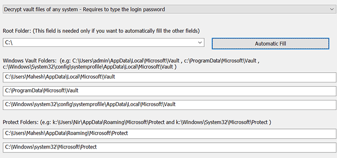 Windowsで非表示および保存されたパスワードを見つける方法