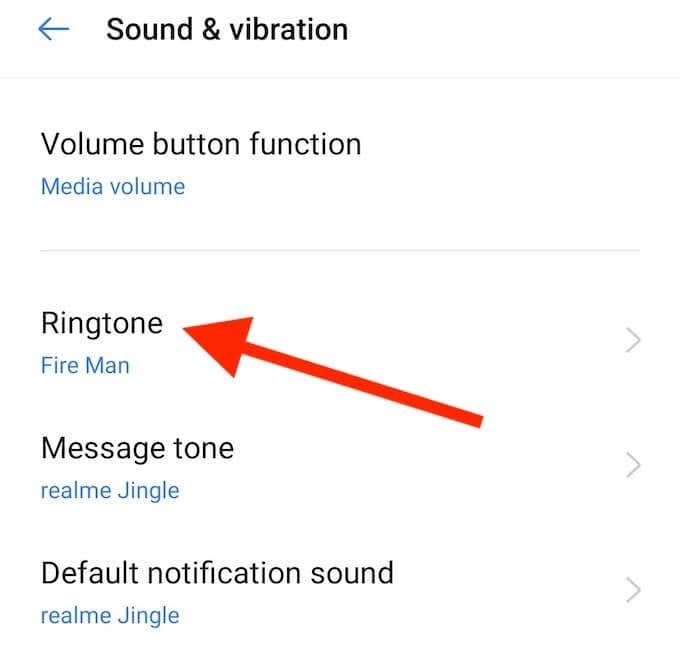 Androidの着信音を設定する方法