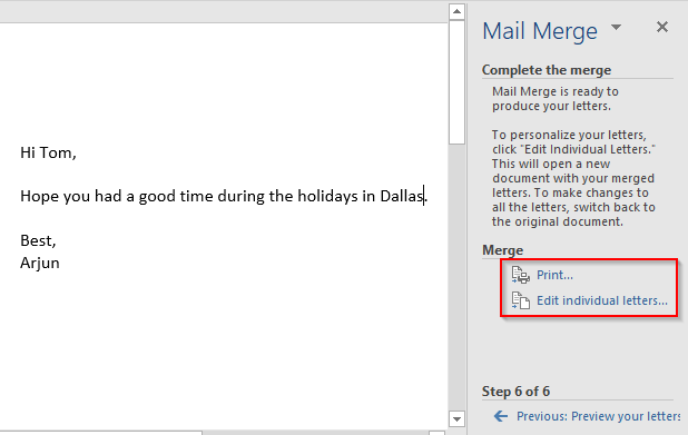 How to Use Mail Merge in Word to Create Letters, Labels, and Envelopes