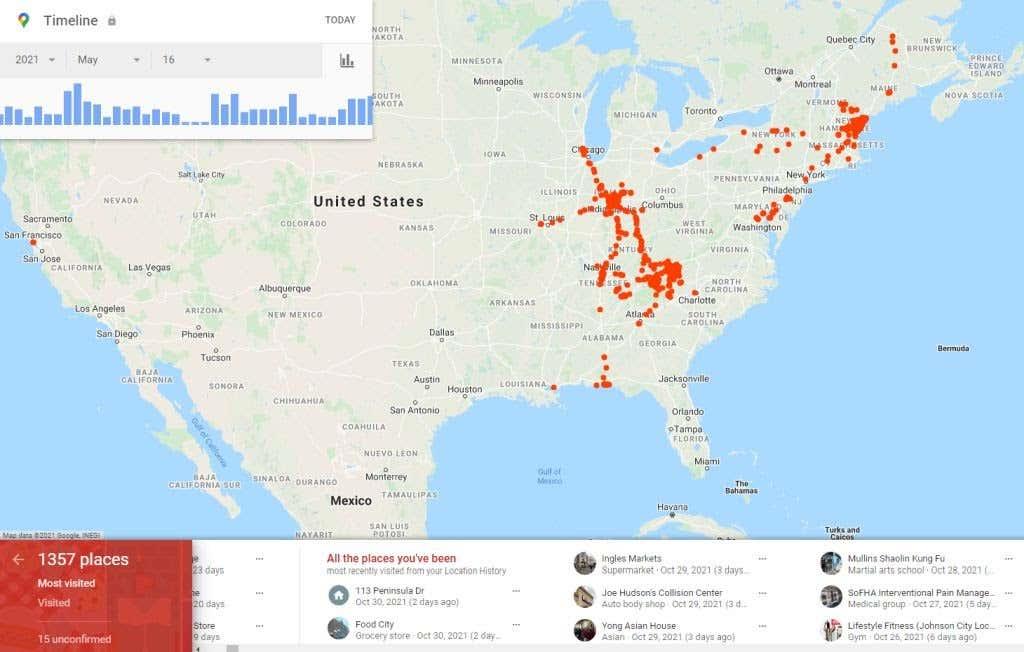 Istoricul locațiilor Google Maps: 5 lucruri utile pe care le puteți face cu el