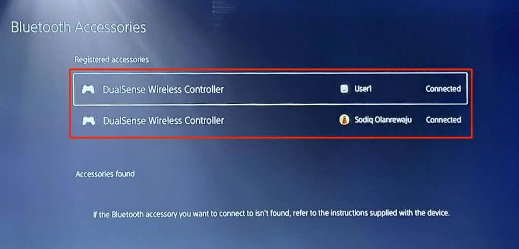 Come disattivare il controller PS5 quando associato