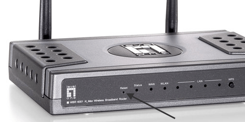 Come reimpostare il router wireless