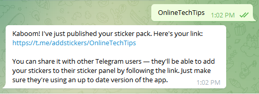 如何製作自己的 Telegram 貼紙包