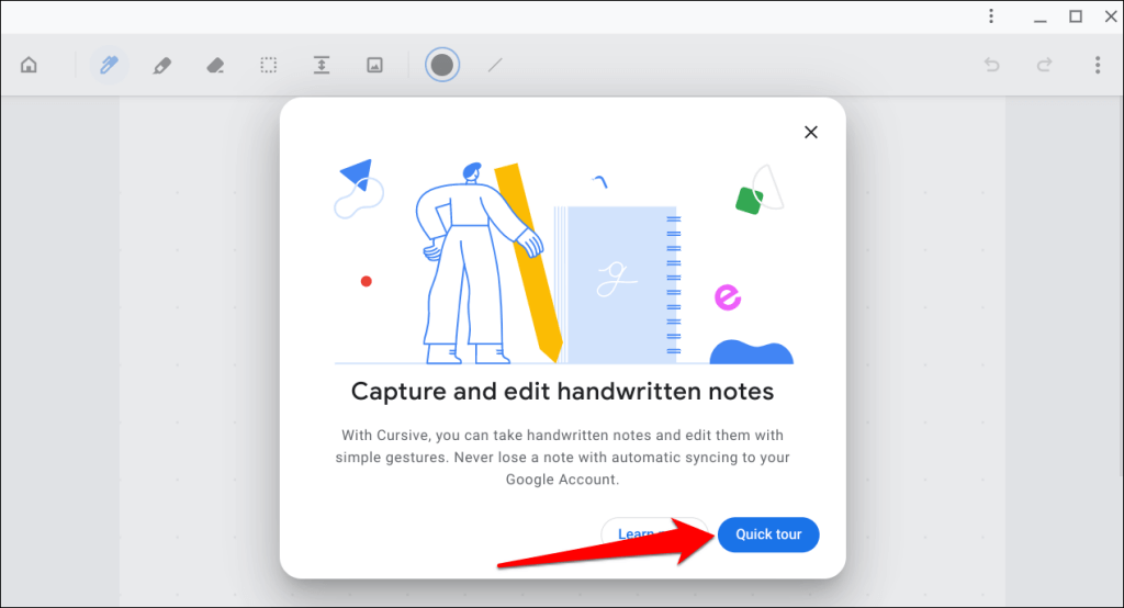 Come utilizzare Google Cursive sul tuo Chromebook