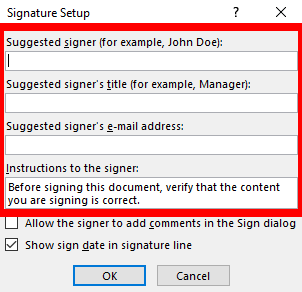 Jak wstawić podpis w dokumencie programu Microsoft Word