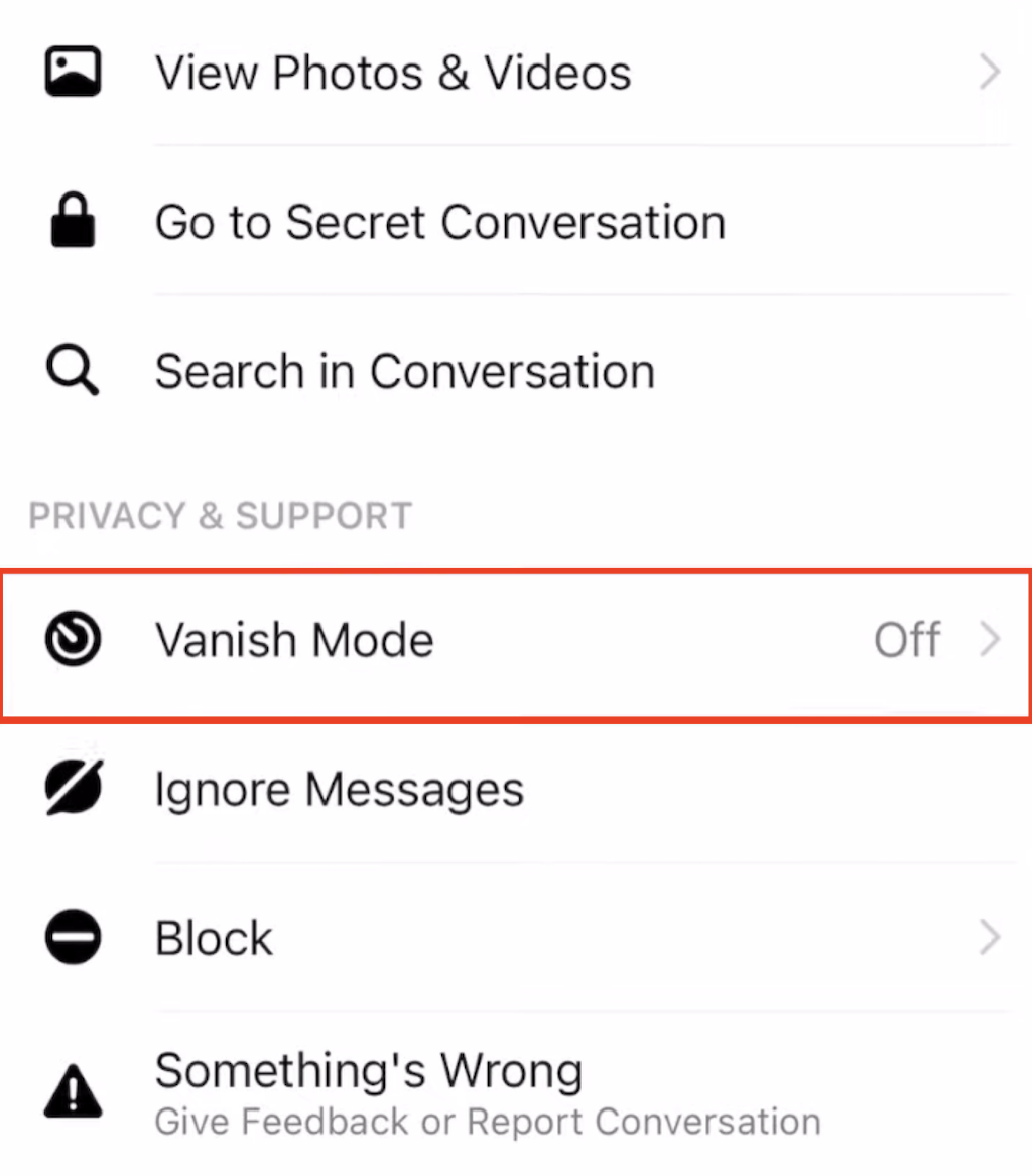 Como usar o modo Vanish no Facebook Messenger