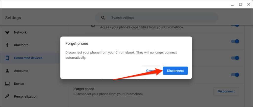 Cum să conectați un telefon la Chromebook folosind Phone Hub