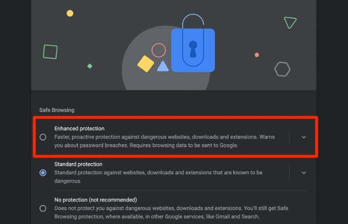 Qu'est-ce que la protection renforcée dans Google Chrome et comment l'activer