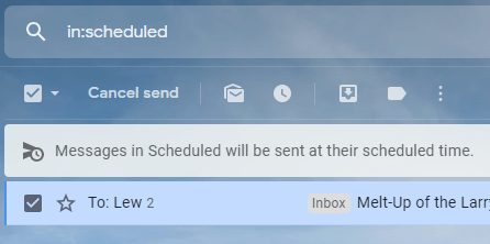 Comment planifier l'envoi ultérieur d'e-mails