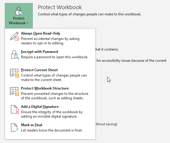 Come proteggere in modo sicuro con password un file Excel