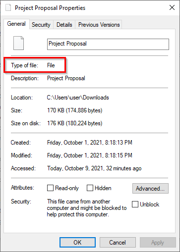 Como abrir um arquivo sem extensão