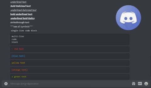 วิธีจัดรูปแบบข้อความใน Discord: แบบอักษร ตัวหนา ตัวเอียง ขีดทับ และอื่นๆ