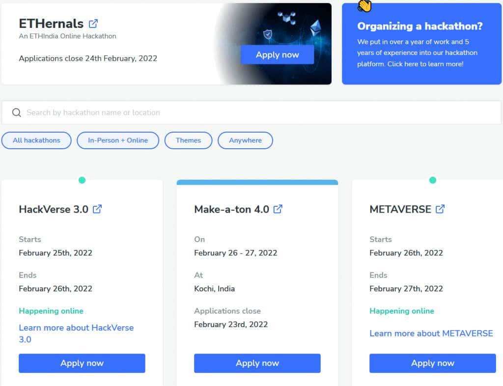 7 Laman Web untuk Cari Hackathon Maya