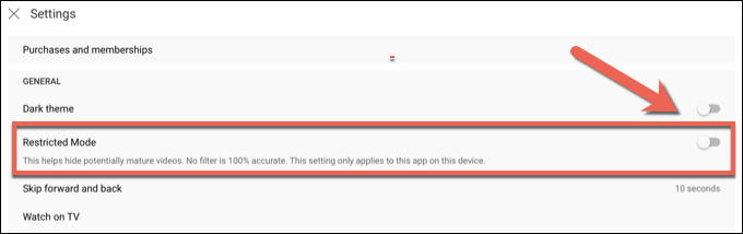 Wat is de YouTube-beperkte modus en hoe deze in of uit te schakelen