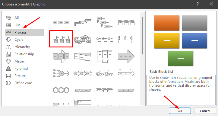 Hoe maak je een stroomdiagram in Word en Excel