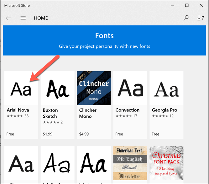 Cara Memasang Font pada Windows 10