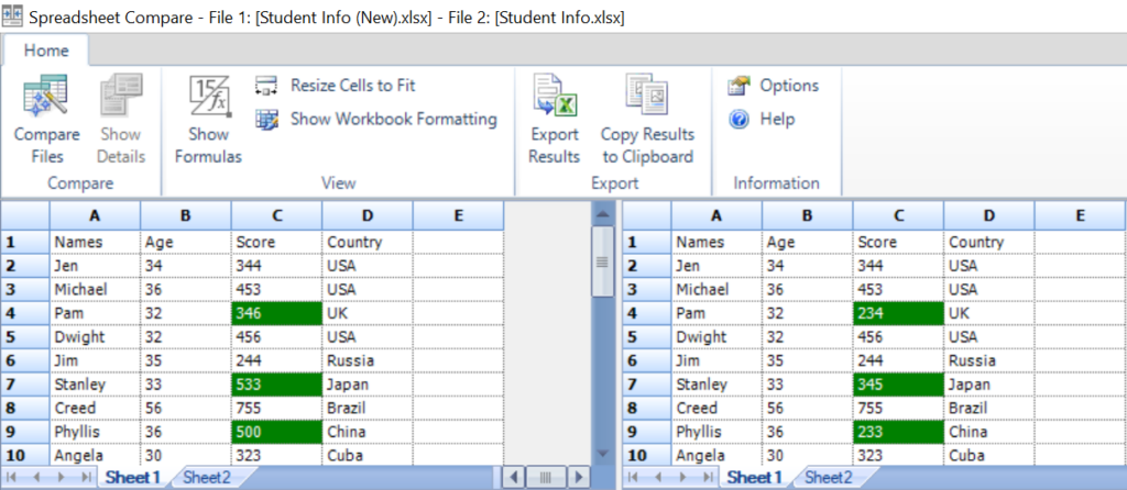 Cara Membandingkan Dua Fail Excel dan Serlahkan Perbezaannya