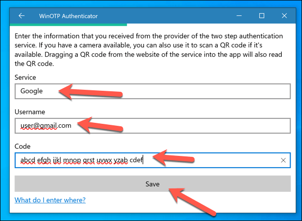 Comment utiliser Google Authenticator sur Windows 10