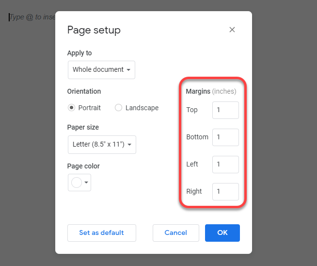 Hoe een pagina in Google Documenten te verwijderen