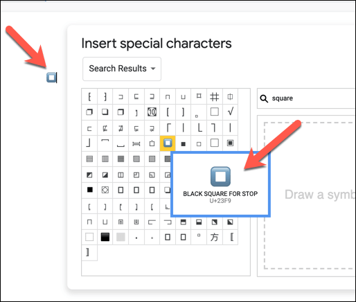 Comment ajouter des formes dans Google Docs