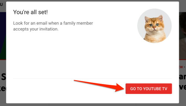 Cum să configurați YouTube TV Family Sharing